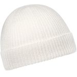 Шапка Bernard, молочно-белая (ванильная) — изображение 4