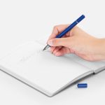 Ручка шариковая и вечный карандаш Diptych, синяя — изображение 4