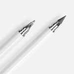 Ручка шариковая и вечный карандаш Diptych, белая — изображение 3