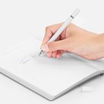 Ручка шариковая и вечный карандаш Diptych, белая — изображение 5