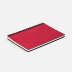 Ежедневник Notera Maxi, недатированный, красный — изображение 4