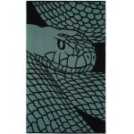 Плед Serpentica, черный с люрексом — изображение 2