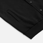 Бомбер унисекс Nuppu, черный — изображение 6