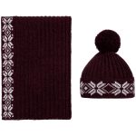 Шарф Eira, бордовый — изображение 5