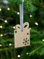 Деревянная подвеска Christmate, подарок — изображение 4