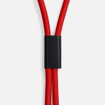 Кабель-ланьярд energyFlex Power Delivery 60 Вт, красный — изображение 5