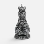 серебристая