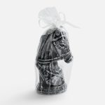 Свеча фигурная «Бюст лошади», серебристая — изображение 3