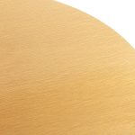 Плакетка Plaque, круглая, венге с золотистой пластиной — изображение 5