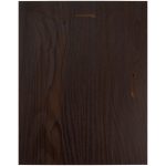 Плакетка Plaque XL, венге с серебристой пластиной — изображение 3