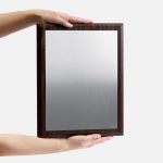 Плакетка Plaque XL, венге с серебристой пластиной — изображение 6
