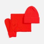 Шарф Yong, ярко-красный (кармин) — изображение 4