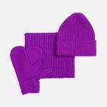 Шарф Yong, фиолетовый — изображение 4