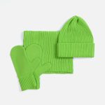 Шарф Yong, светло-зеленый (салатовый) — изображение 4