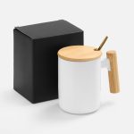 Кружка с ложкой Eco Fusion, белая — изображение 7