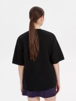Джемпер с коротким рукавом Siluetti Volumica, черный — изображение 5