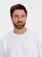 Джемпер с коротким рукавом Siluetti Volumica, молочно-белый — изображение 7