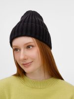 Шапка Faculty, черная — изображение 3