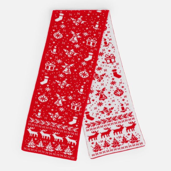 красный с молочным