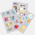 Наклейки из ПВХ Sticker Pack на заказ