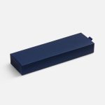 Ручка шариковая Bolt Soft Touch в футляре, синяя — изображение 3