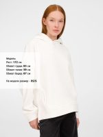 Худи оверсайз унисекс Tolla, молочное — изображение 6