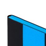 Ежедневник Bookmark, недатированный, черный с голубым — изображение 6