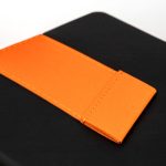 Ежедневник Bookmark, недатированный, черный с оранжевым — изображение 5