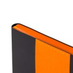 Ежедневник Bookmark, недатированный, черный с оранжевым — изображение 6