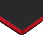 Ежедневник Bookmark, недатированный, черный с красным — изображение 4