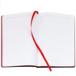Ежедневник Bookmark, недатированный, черный с красным — изображение 7