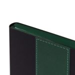 Ежедневник Bookmark, недатированный, черный с зеленым — изображение 6