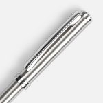 Ручка шариковая Delgado, серебристая — изображение 3