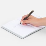 Ручка шариковая Delgado, матовая черная — изображение 4