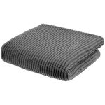 Плед Shirr, серый меланж — изображение 5