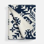 синий с белым