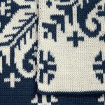 Шарф Wintertude L, синий с белым — изображение 4