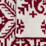 Шарф Wintertude L, красный с белым — изображение 4