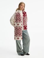 Шарф Wintertude L, красный с белым — изображение 5