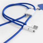 Кабель-ланьярд energyFlex Pro, синий — изображение 7