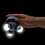 Ручной вибромассажер Spacy, серый с черным — изображение 4