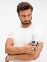 Ручной вибромассажер Spacy, серый с черным — изображение 5