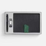 черный с зеленым