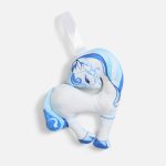 Мягкая игрушка — подвеска «Снежка» — изображение 2