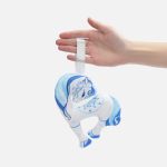 Мягкая игрушка — подвеска «Снежка» — изображение 4