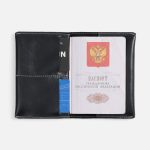 Обложка для паспорта Apache, ver.2, черная — изображение 4