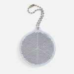 Пешеходный светоотражатель с цепочкой «Круг»