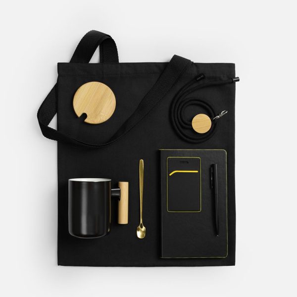 черный с желтым