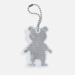 Пешеходный светоотражатель с цепочкой «Мишка»