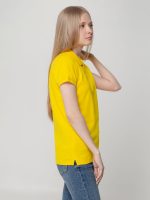 Рубашка поло женская Virma Lady, желтая — изображение 6